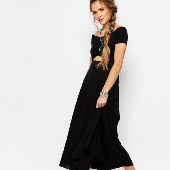 Free people dance with me dress black - Picture 1 of 6